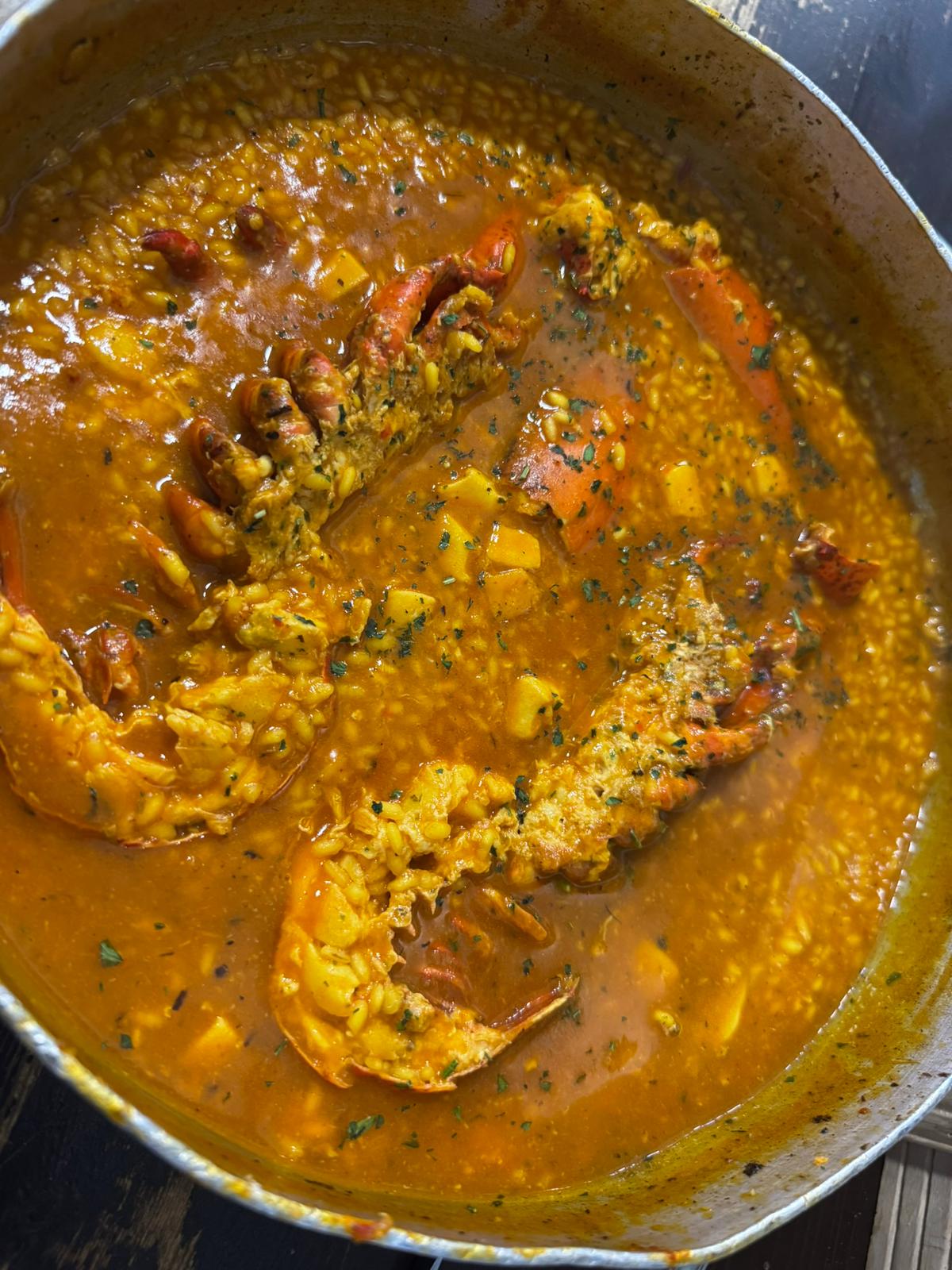 Arroz de Bogavante La Vaquería