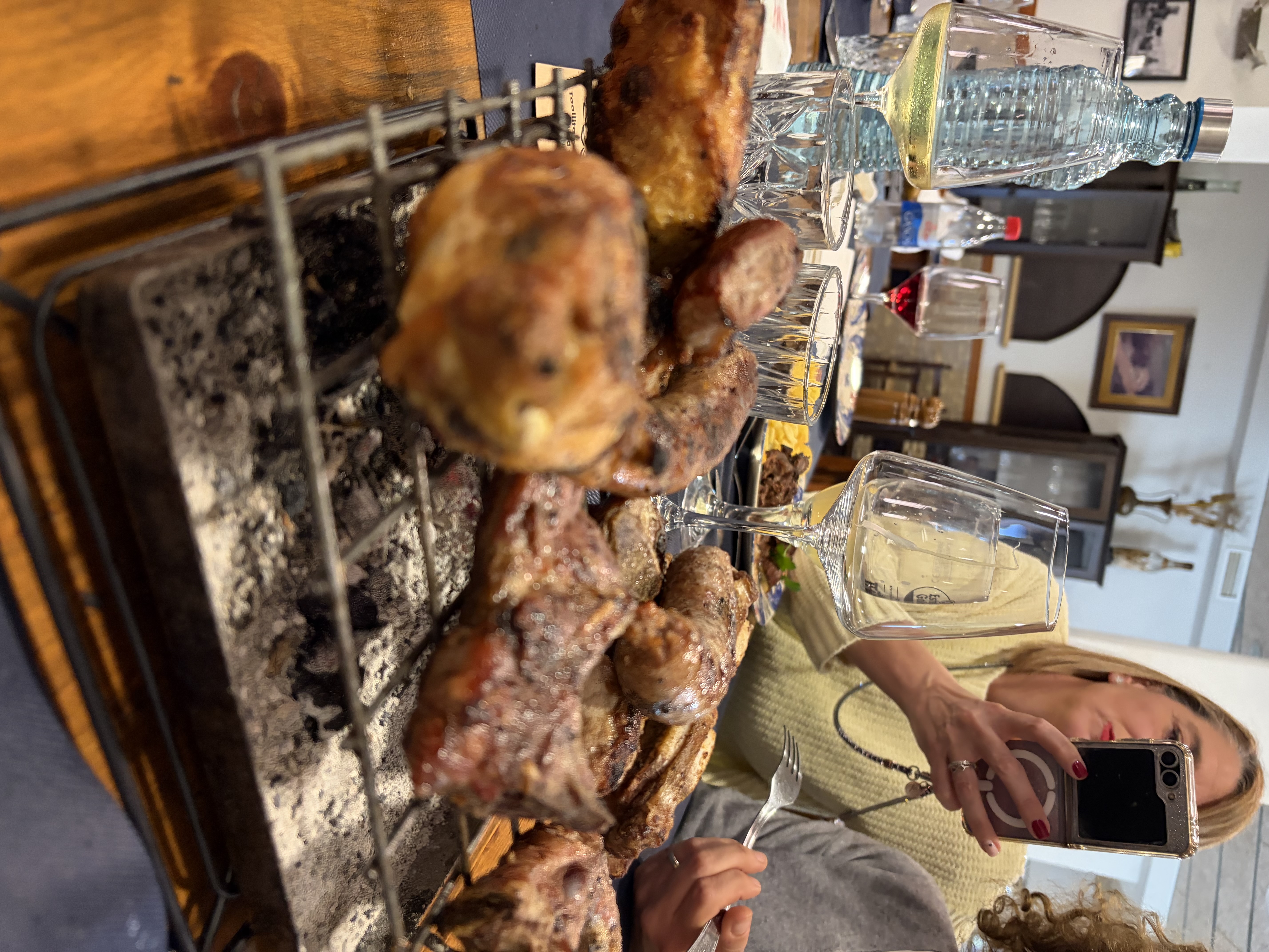 Parrillada de carne a la brasa La Vaquería